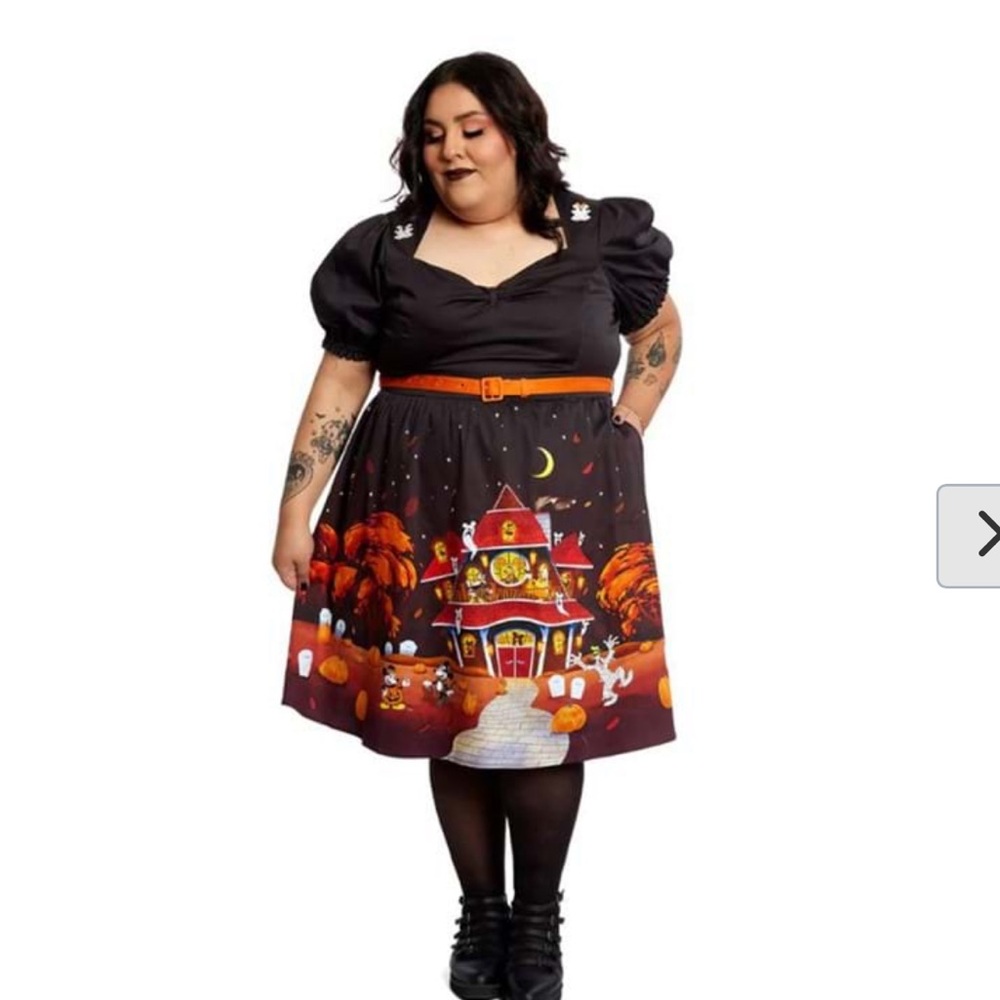 Loungefly Stitch Shoppe Disney Haunted House Allison Dress
